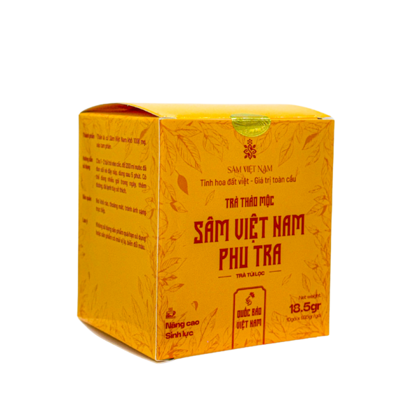 TRÀ THẢO MỘC SÂM VIỆT NAM PHU TRA - Hộp 10 Gói